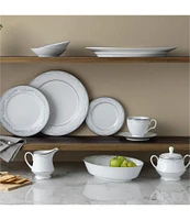 Noritake Satin Flourish Collection 5-Piece Place Setting