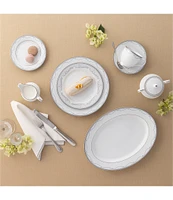 Noritake Satin Flourish Collection 5-Piece Place Setting