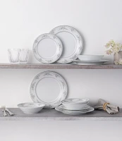 Noritake Sweet Leilani Collection 12-Piece Set, Service For 4