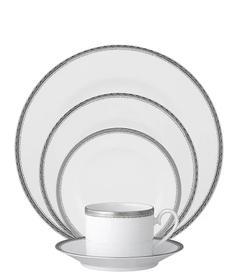 Noritake Whiteridge Platinum Collection 5-Piece Place Setting