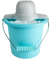 Nostalgia Electrics 4-Quart Electric Ice Cream Maker with Easy-Carry Handle