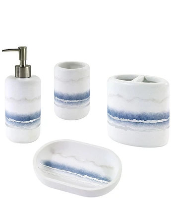 Now House by Jonathan Adler Linens Vapor 4-Piece Bathroom Accessory Collection Set