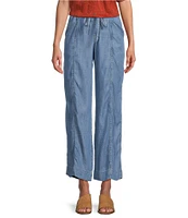 Nurture by Westbound Drawstring Wide Leg Ankle Pull-On Pants