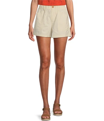 Nurture by Westbound Mid Rise Elastic Waist Utility Short