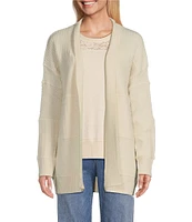 Nurture by Westbound Open Front Long Sleeve Cardigan