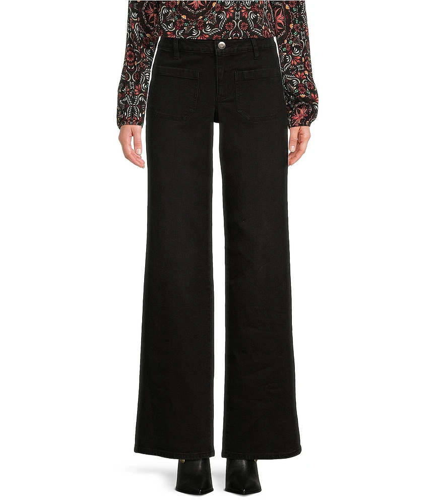 Nurture by Westbound Petite Size Wide Straight Leg Pant