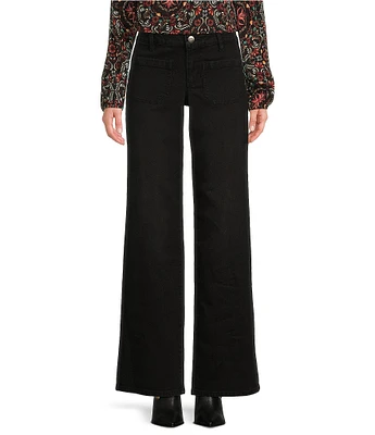 Nurture by Westbound Petite Size Wide Straight Leg Pant