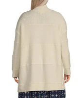 Nurture by Westbound Plus Size Open Long Sleeve Cardigan