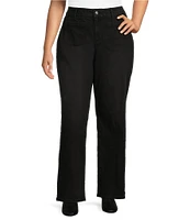 Nurture by Westbound Plus Size Wide Straight Leg Pant