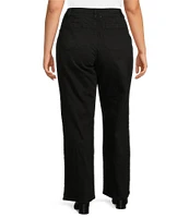 Nurture by Westbound Plus Size Wide Straight Leg Pant