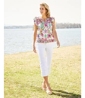 Nurture High Rise Slim Cropped Pants
