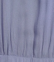 Nurture Plus Size Short Sleeve V-Neck Maxi Dress