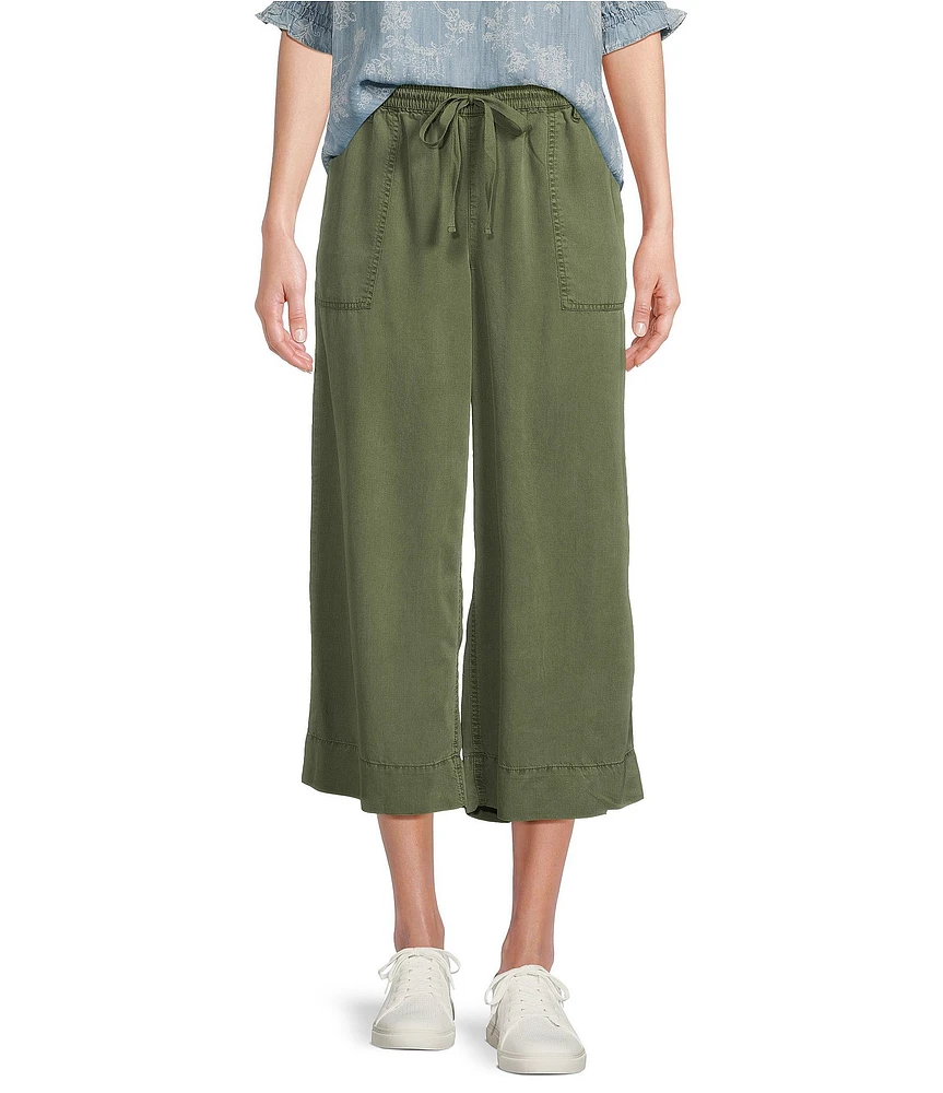 Nurture Pull-On Wide Leg Crop Pants