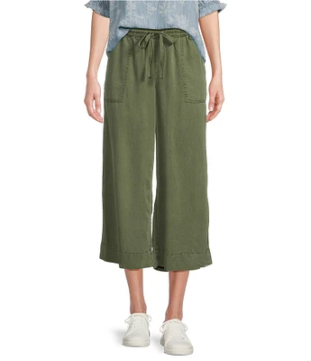 Nurture Pull-On Wide Leg Crop Pants