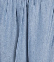 Nurture Short Sleeve Crew Neck Curved Yoke Top