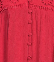 Nurture Short Sleeve V-Neck Top
