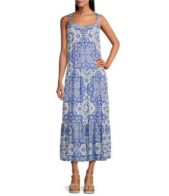 Nurture Sleeveless V-Neck Maxi Dress