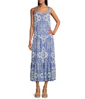 Nurture Sleeveless V-Neck Maxi Dress