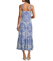 Nurture Sleeveless V-Neck Maxi Dress