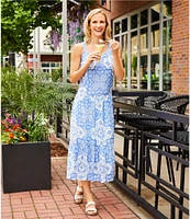 Nurture Sleeveless V-Neck Maxi Dress
