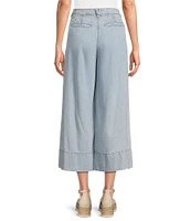 Nurture Wide Leg Crop Palazzo Denim Jeans