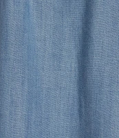 Nurture Woven Short Sleeve Ruffle V-Neck Top
