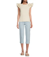 NYDJ Marylin Lift Tuck® Technology Straight Leg Crop Jeans