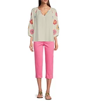 NYDJ Marylin Lift Tuck® Technology Straight Leg Crop Jeans