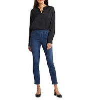 NYDJ Alina Stretch Denim Skinny Pull On Legging Jeans