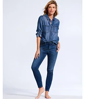 NYDJ Ami High Rise Skinny Leg Ankle Jeans