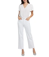 NYDJ Bailey Stretch Denim Lift Tuck® High Rise Straight Leg Jeans