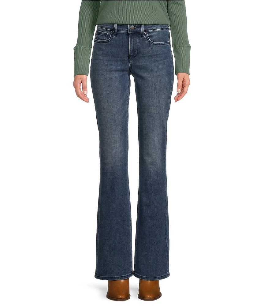 NYDJ Barbara Mid Rise Bootcut Stretch Denim Jeans