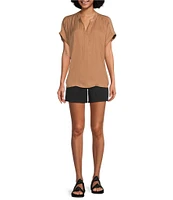 NYDJ Berkyn Stretch Denim Relaxed Fit Shorts