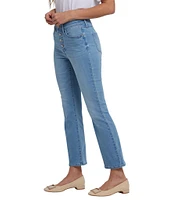 NYDJ Billie Stretch Denim High Rise Lift Tuck® Technology Bootcut Ankle Jeans