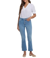NYDJ Billie Stretch Denim High Rise Lift Tuck® Technology Bootcut Ankle Jeans