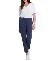 NYDJ Cassidy Ankle Pull-On Trouser Pants