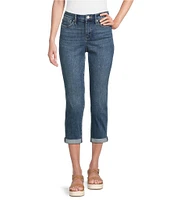 NYDJ Chloe Lift Tuck® Technology Mid-Rise Skinny Capri Jeans