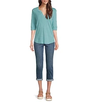NYDJ Chloe Lift Tuck® Technology Mid-Rise Skinny Capri Jeans