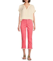 NYDJ Chloe Lift Tuck® Technology Rolled Cuff Capri Jeans