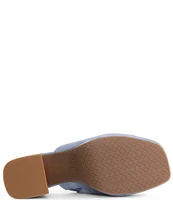 NYDJ Dewi Suede Platform Slide Sandals