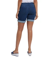 NYDJ Diana Stretch Denim Mid Rise Shorts