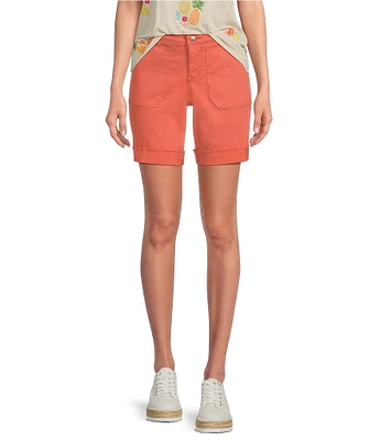 NYDJ Diana Stretch Denim Relaxed Fit Shorts