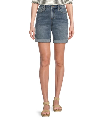 NYDJ Diana Stretch Denim Relaxed Fit Shorts