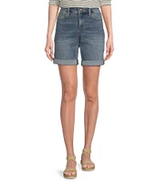 NYDJ Diana Stretch Denim Relaxed Fit Shorts