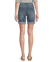 NYDJ Diana Stretch Denim Relaxed Fit Shorts