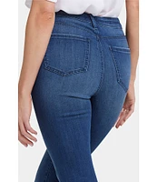 NYDJ Stretch Denim High Rise Slim Leg Bootcut Jeans