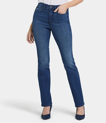 NYDJ Stretch Denim High Rise Slim Leg Bootcut Jeans