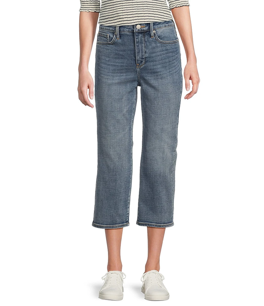 NYDJ Joni Lift Tuck® Technology High-Rise Relaxed Capri Jeans