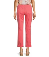 NYDJ Margot High Rise Slim Straight Girlfriend Jeans