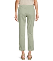 NYDJ Margot High Rise Slim Straight Girlfriend Jeans
